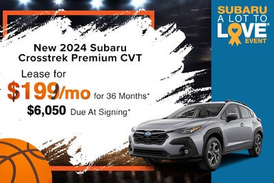 New 2024 Subaru Crosstrek Premium CVT