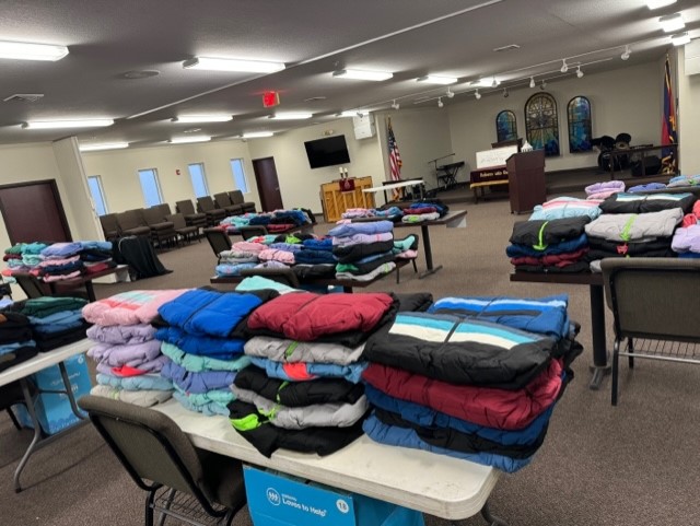 Subaru Operation Warmth in Clarksville, TN donated 288 coats to Salvation Army Clarksville Corps
