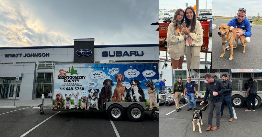 Wyatt Johnson Subaru dealership hosting several Subaru Loves Pets Events