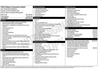 2024 Subaru Crosstrek Limited