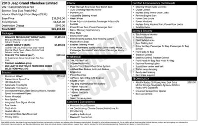 2013 Jeep Grand Cherokee Limited