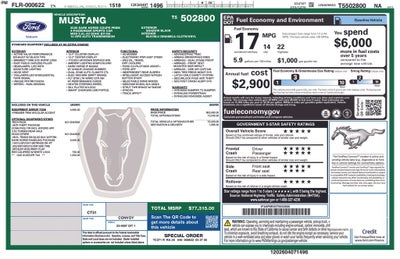 2026 Ford Mustang Dark Horse