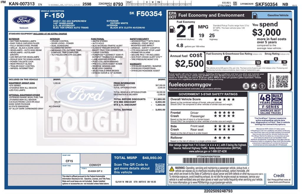 2025 Ford F-150 STX