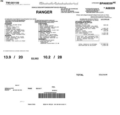 2011 Ford Ranger Sport