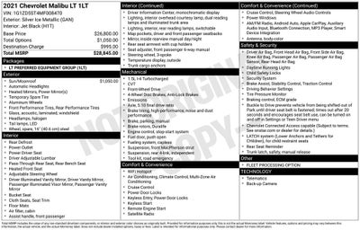 2021 Chevrolet Malibu LT