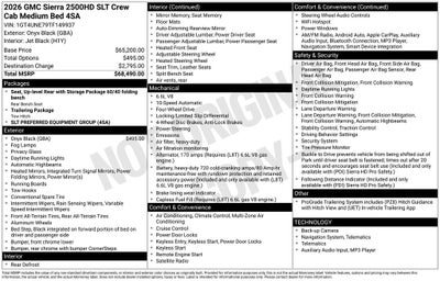 2026 GMC Sierra 2500HD SLT