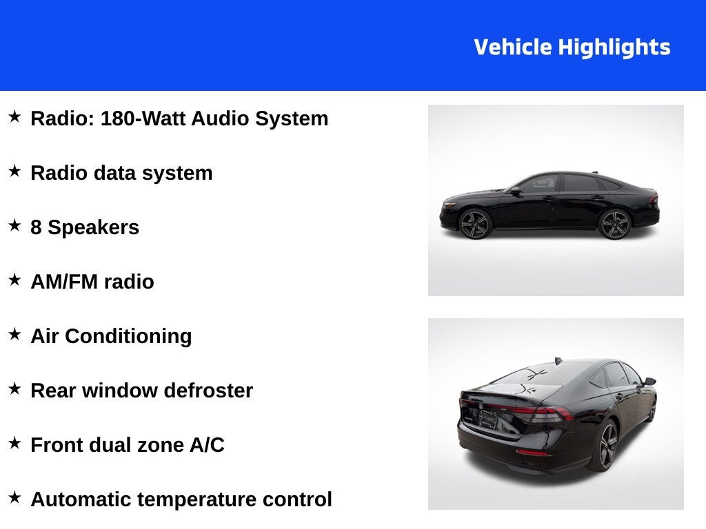 2026 Honda Accord SE
