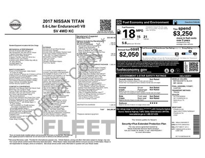 2017 Nissan Titan SV