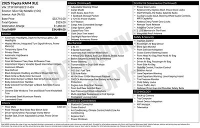 2025 Toyota RAV4 XLE
