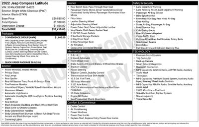 2022 Jeep Compass Latitude