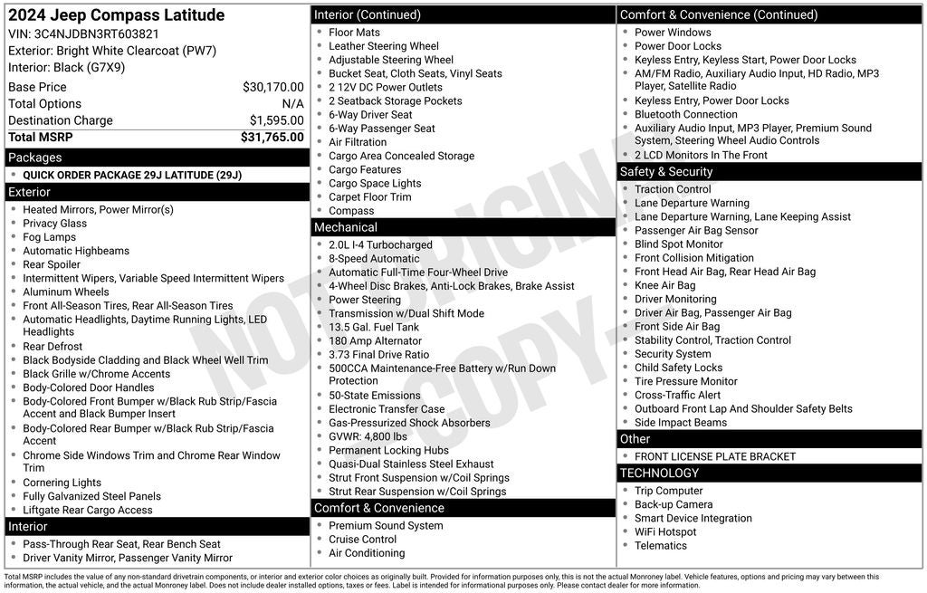 2024 Jeep Compass Latitude