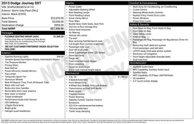 2013 Dodge Journey SXT
