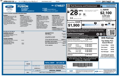 2013 Ford Fusion SE