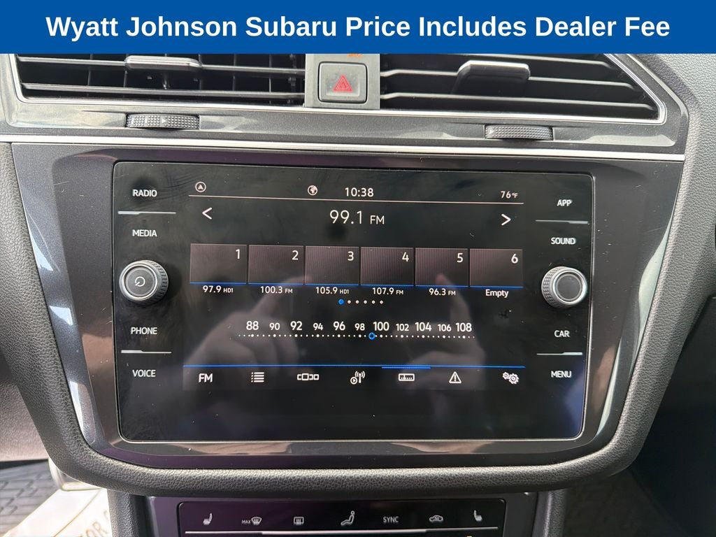 2022 Volkswagen Tiguan 2.0T SE R-Line Black
