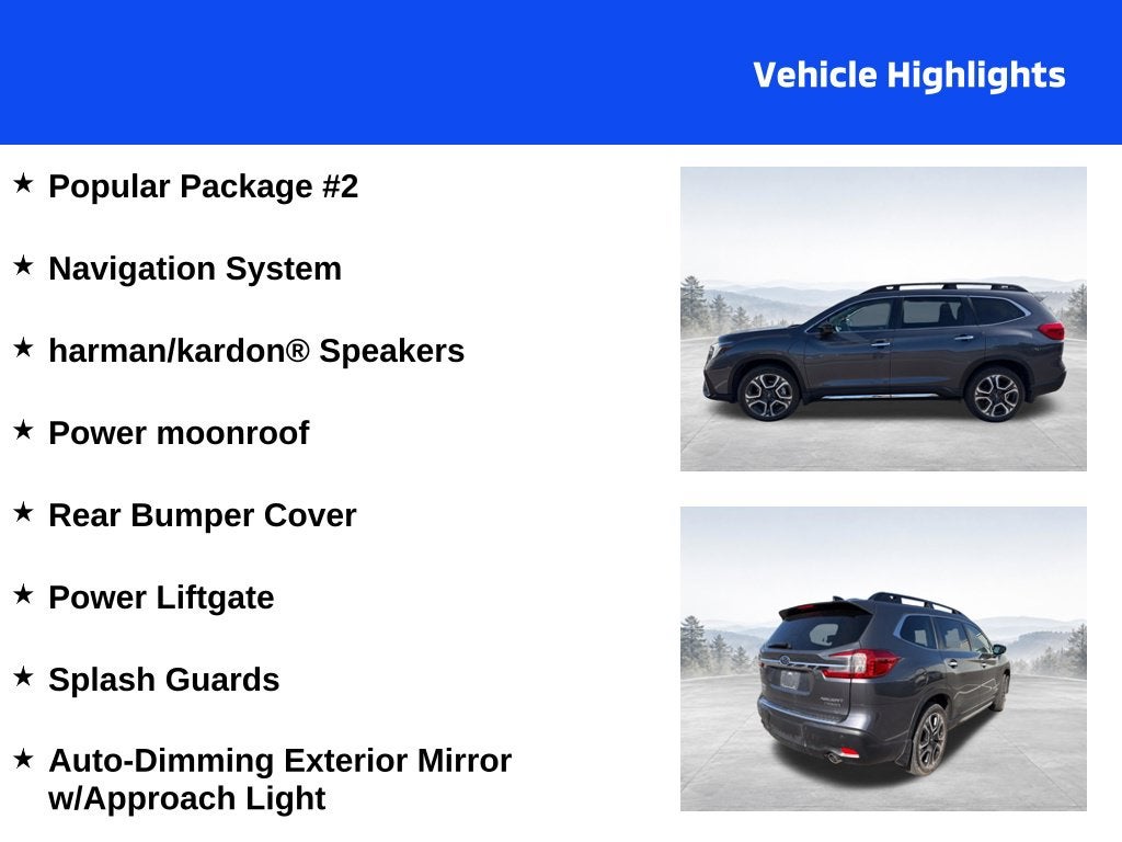 2024 Subaru Ascent Touring