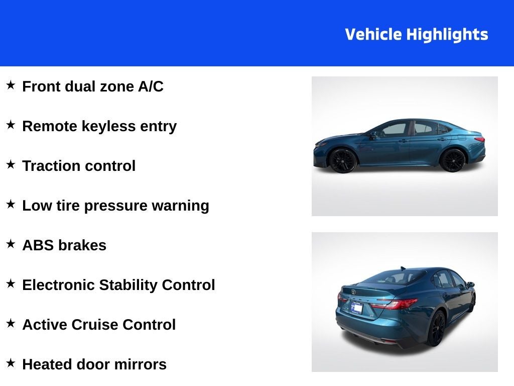 2025 Toyota Camry SE