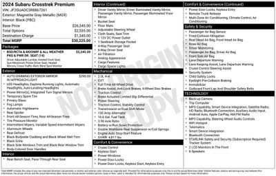 2024 Subaru Crosstrek Premium