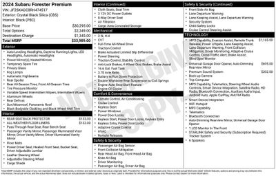 2024 Subaru Forester Premium