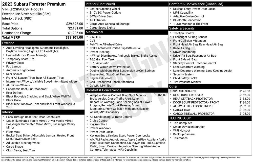 2023 Subaru Forester Premium