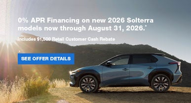 Solterra | Wyatt Johnson Subaru in Clarksville TN