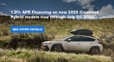 Crosstrek Hybrid | Wyatt Johnson Subaru in Clarksville TN