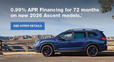 Ascent | Wyatt Johnson Subaru in Clarksville TN