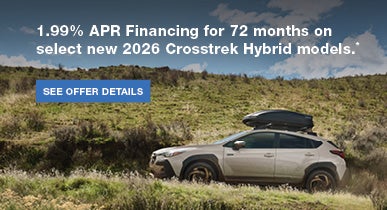 Crosstrek Hybrid | Wyatt Johnson Subaru in Clarksville TN