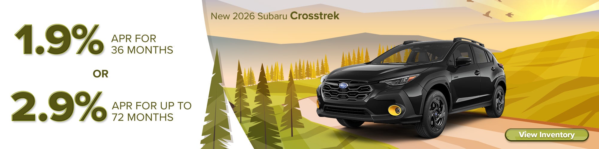 New 2026 Subaru Crosstrek at Wyatt Johnson Subaru