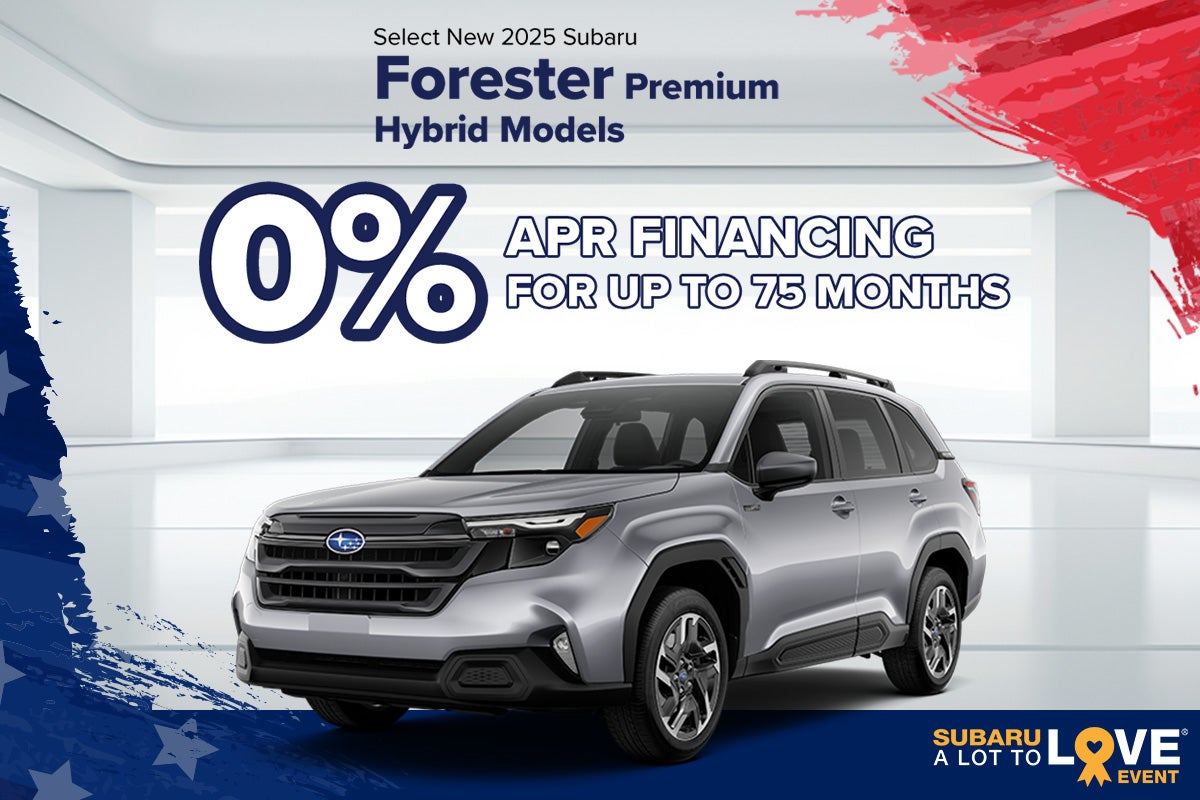 Select New 2025 Subaru Forester Premium Hybrid Models