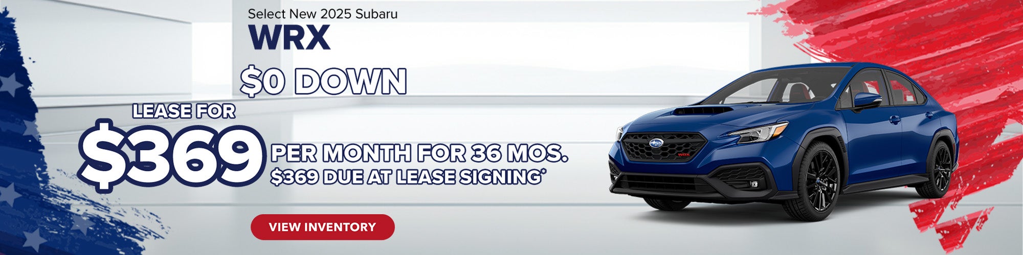 New 2025 Subaru WRX $0 down $369 per month – Clarksville, TN