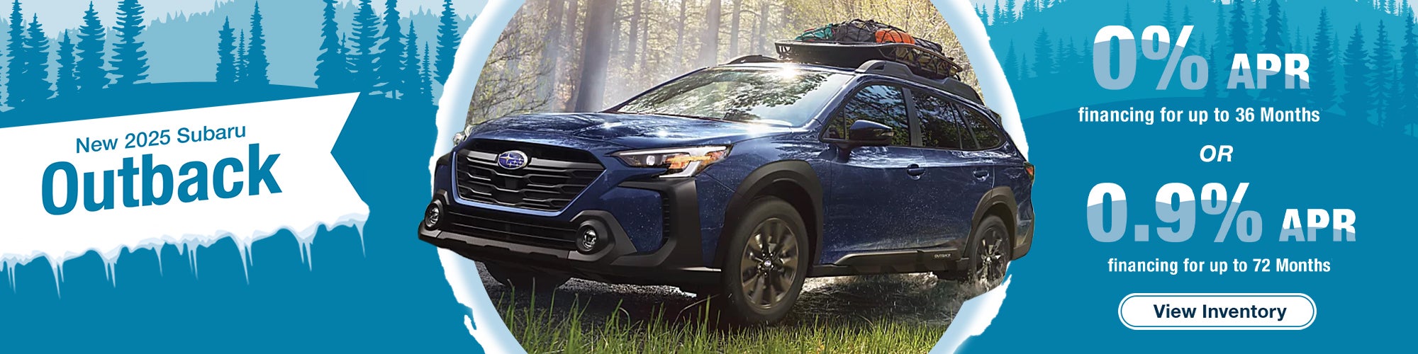 0% or 0.9% APR on 2025 Subaru Outback – Clarksville, TN