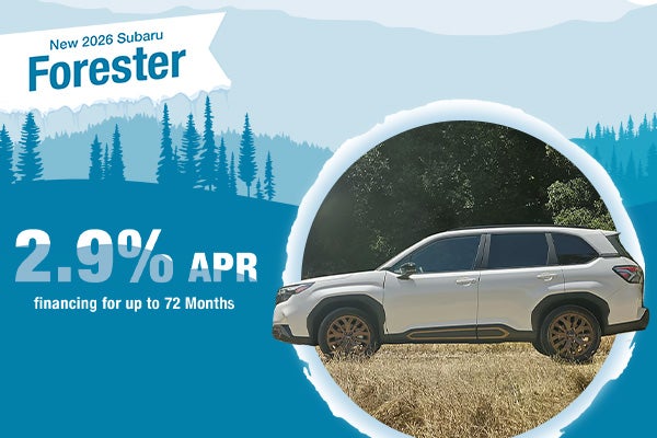 New 2026 Subaru Forester