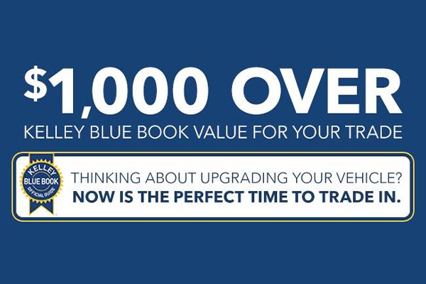 $1,000 Over KBB Offer!