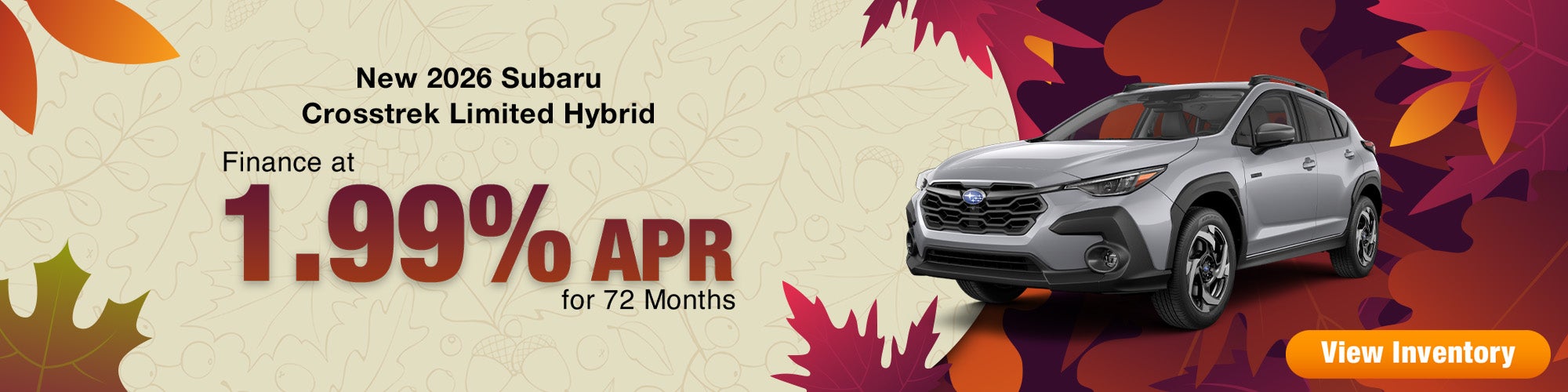 New 2026 Subaru Crosstrek Limited Hybrid