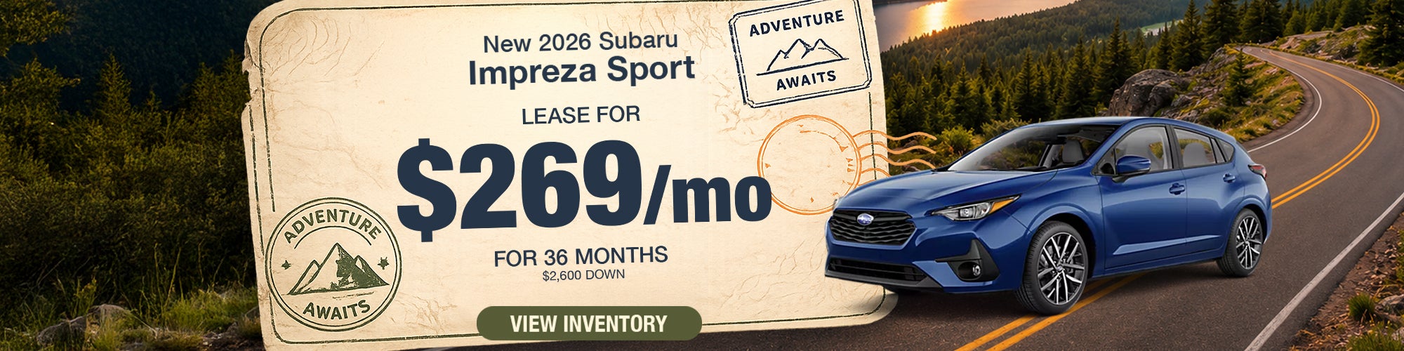 New 2026 Subaru Impreza Sport
