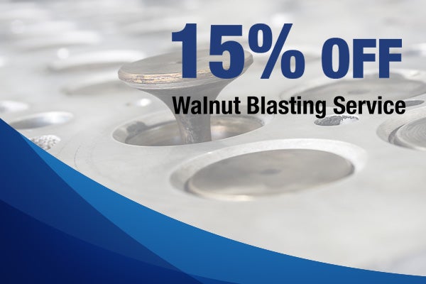 15% off Walnut Blasting Service*