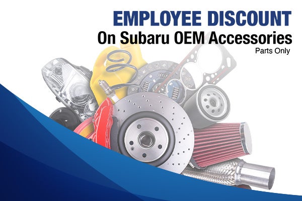 Employee Discount on Subaru OEM Accessories