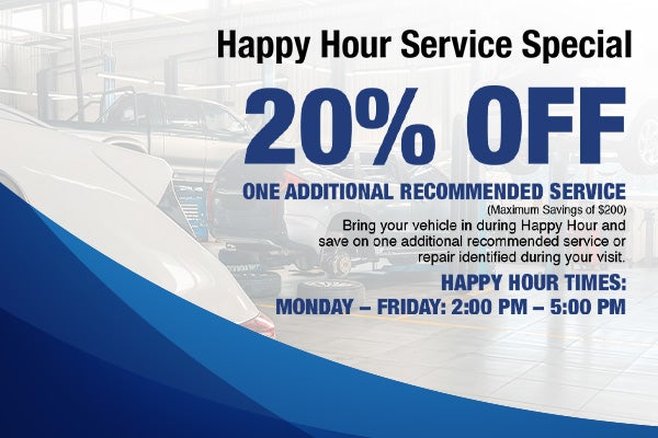Happy Hour Service Special