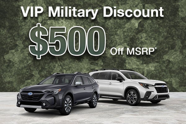 VIP Military Discount